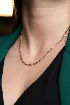 Collier Maille figaro Or jaune