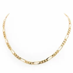 Collier Maille figaro Or jaune