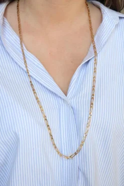 Collier Maille figaro Or jaune