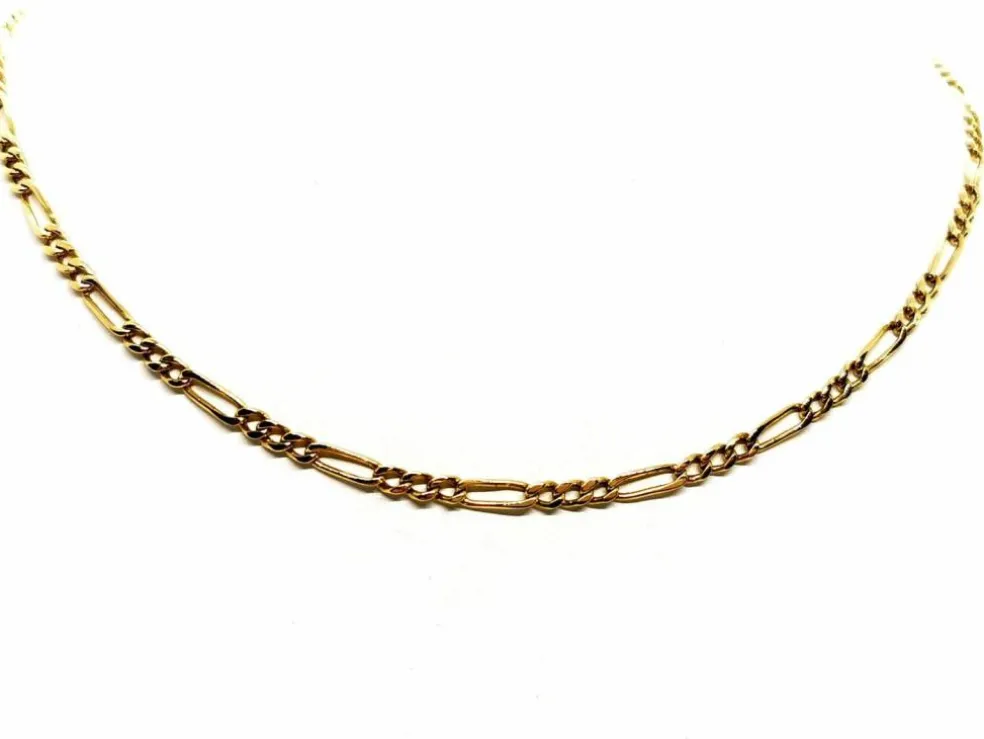 Collier Maille figaro Or jaune