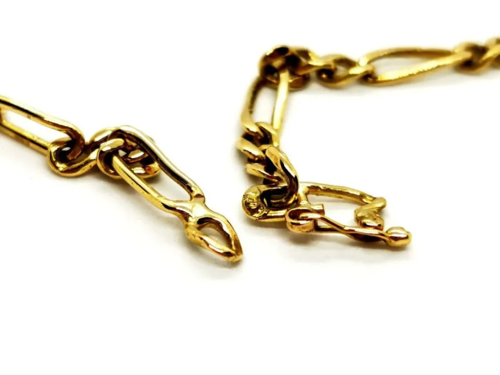 Collier Maille figaro Or jaune