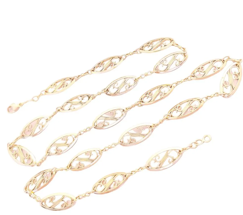 Collier maille Filigranée