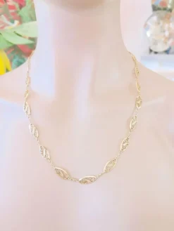 Collier maille Filigranée