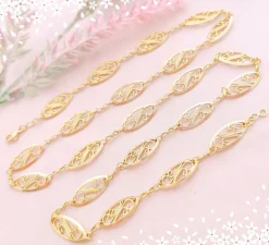 Collier maille Filigranée