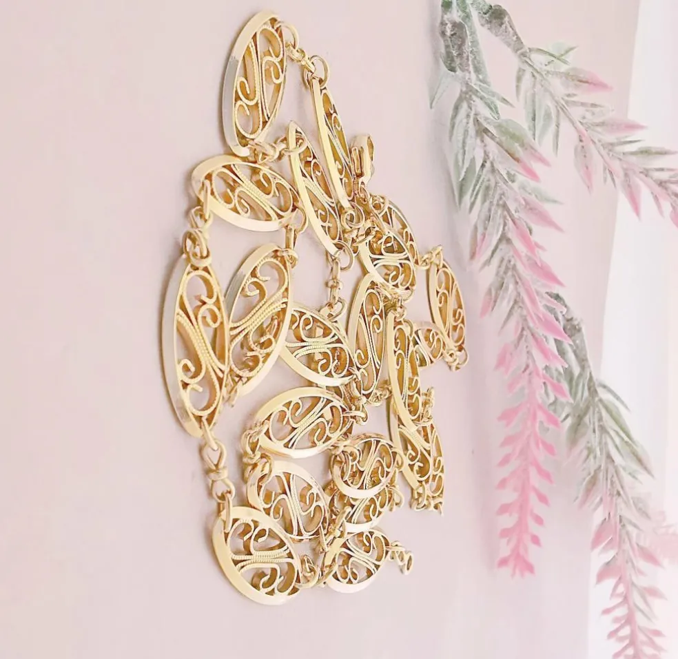 Collier maille Filigranée