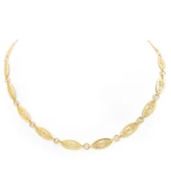 Collier Maille filigrane Or jaune