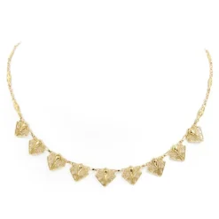 Collier Maille filigrane Or jaune
