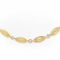 Collier Maille filigrane Or jaune