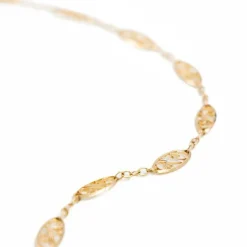 Collier Maille filigrane Or jaune