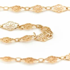 Collier Maille filigrane Or jaune