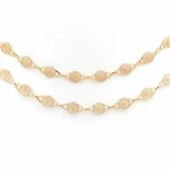Collier Maille filigrane Or jaune
