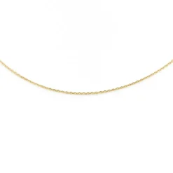 Collier Maille forçat Non signé Or jaune