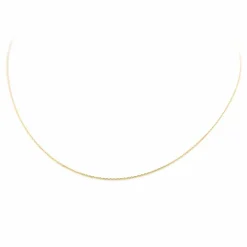 Collier Maille forçat Non signé Or jaune
