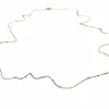 Collier Maille forçat Or blanc