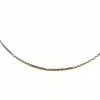 Collier Maille forçat Or blanc