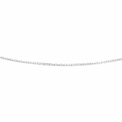 Collier Maille forçat Or blanc