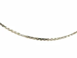 Collier Maille forçat Or blanc