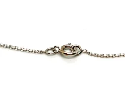 Collier Maille forçat Or blanc