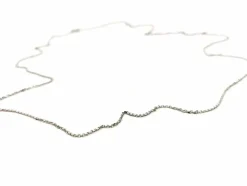 Collier Maille forçat Or blanc