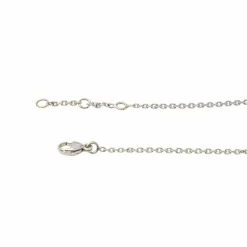 Collier Maille forçat Or blanc