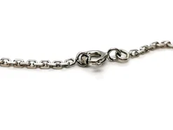 Collier Maille forçat Or blanc