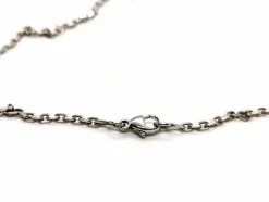 Collier Maille forçat Or blanc