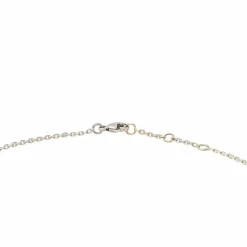 Collier Maille forçat Or blanc