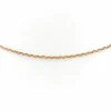 Collier Maille forçat Or jaune
