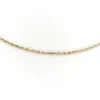 Collier Maille forçat Or jaune