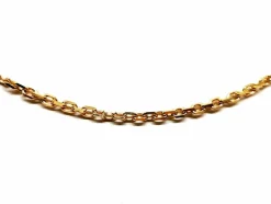 Collier Maille forçat Or jaune
