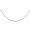 Collier Maille forçat Or jaune