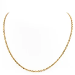 Collier Maille forçat Or jaune