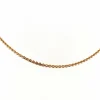 Collier Maille forçat Or jaune