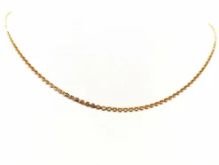 Collier Maille forçat Or jaune
