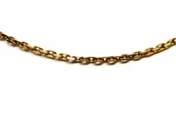 Collier Maille forçat Or jaune