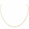Collier Maille forçat Or jaune