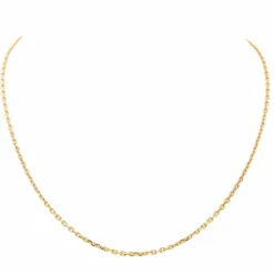 Collier Maille forçat Or jaune