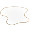 Collier Maille forçat Or jaune