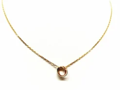 Collier Maille forçat Or jaune