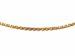 Collier Maille forçat Or jaune