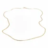 Collier Maille forçat Or jaune