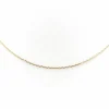 Collier Maille forçat Or jaune