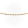 Collier Maille forçat Or jaune