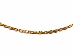 Collier Maille forçat Or jaune
