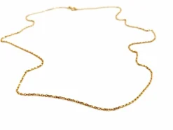 Collier Maille forçat Or jaune