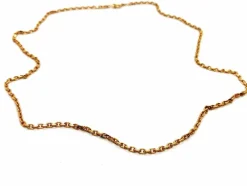 Collier Maille forçat Or jaune