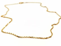 Collier Maille forçat Or jaune