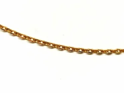 Collier Maille forçat Or jaune