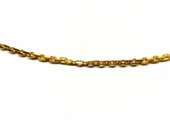 Collier Maille forçat Or jaune