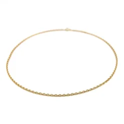 Collier Maille forçat Or jaune